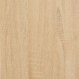 vidaXL Opbergbank Sonoma eiken 82x42x45 cm bewerkt hout