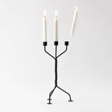 Werkwaardig TWISTED Candle Holder - Light Grey