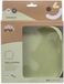 Interbaby Plat bord met zuignap olijfgroen