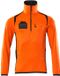 Mascot Accelerate Safe pull à fermeture éclair courte 19303-316 - orange fluo/bleu marine foncé - 3XL