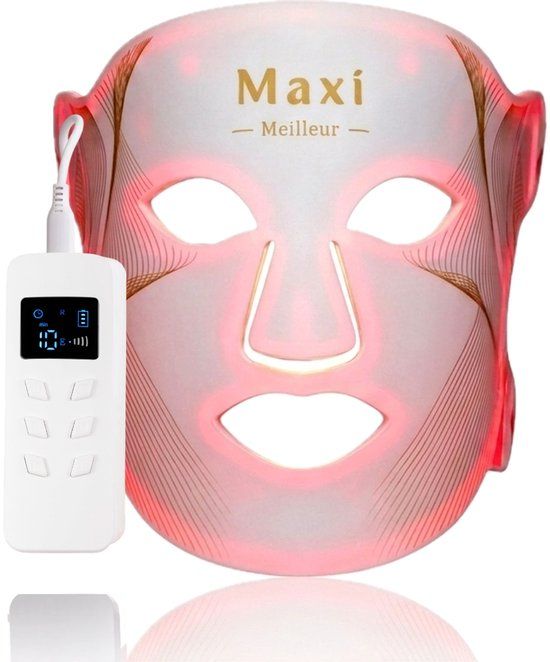 Maxi Meilleur LED Gezichtsmasker - Nova Series Rood Licht Therapie