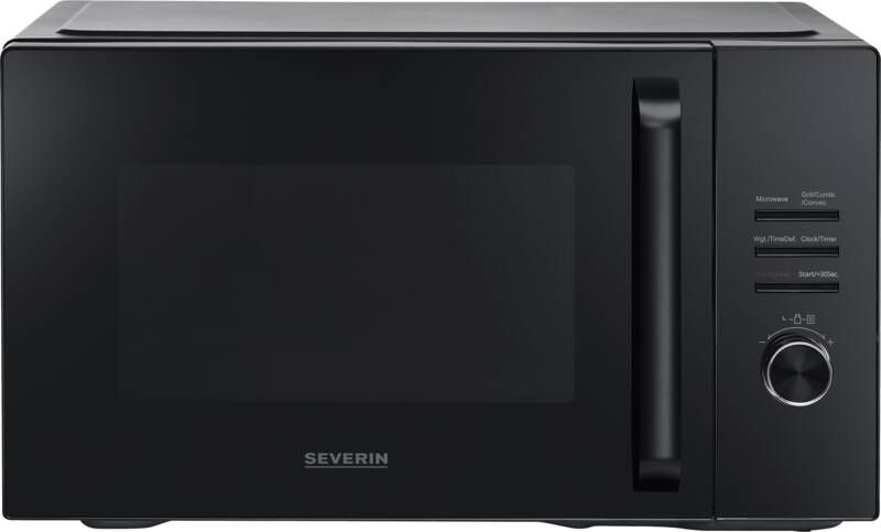 Severin MW 7798 Zwart Combinatiemagnetron - 29 l - 900 W - 11 Kookprogramma's