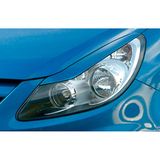 Koplampspoilers RDX Koplampspoilers Opel Corsa D 2006- (ABS)