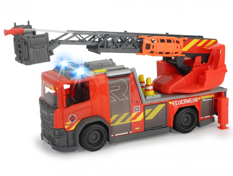 Dickie Toys - RC Auto - 203716017 - Zwart/Grijs/Rood - 3+ jaar