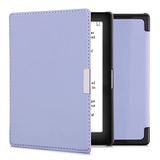 kwmobile hoes compatibel met Kobo Aura Edition 1 - Fliphoes voor e-reader in lavendel - Imitatieleren cover