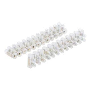 BGS Do it yourself glansklemmen 4,0 mm² 6 Amp. 2 dlg. 12 dlg. blok - 2 stuks