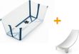 Stokke Flexi Bath Lot - Transparent Bleu