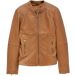 Salsa Jeans Veste en cuir pour femme Basic