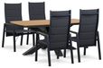 Lifestyle Garden Furniture Lifestyle Essence Camila 180x100 cm dining tuinset 5-delig