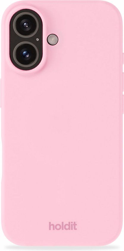 Holdit Silicone Case geschikt voor Apple iPhone 16 - Pink