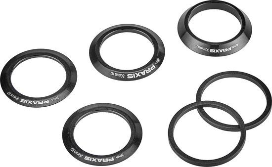 Praxis M30 Thru BSA Trapas Cup - Zwart - 68/73 mm - Stadsfiets - Unisex