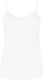 Boru Bamboo Dames Singlet Wit XL