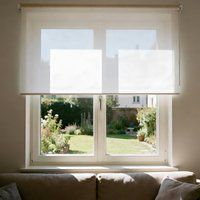 Lichtdoorlatend rolgordijn – 80 x 160 cm - taupe