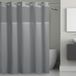 Hookless Microfiber douchegordijn Frost Grey 180 x 188 cm