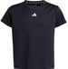 Adidas Train Essentials Regular Fit Logo T-shirt Meisjes Zwart 7-8 Years