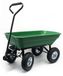 Merkloos Bolderkar transportkar - Tuinwagen - 200 kg - 50 liter - Metaal en kunststof - 105 x 45 x 48,5 cm