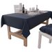 PETTI Artigiani Italiani - Rechthoekig tafelkleed, elegant tafelkleed, effen katoenen tafelkleed voor keuken, blauw tafelkleed voor 24 plaatsen (140 x 450 cm), 100% Made in Italy