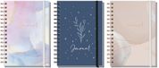 Journal Fancy A5 Dotted: Assorted Motifs (Bleu & Rosé, Night Flowers, Soft Beige)