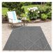 Ayyildiz Tapis d'extérieur et de terrasse Gris 120x170 cm PATARA4952GREY