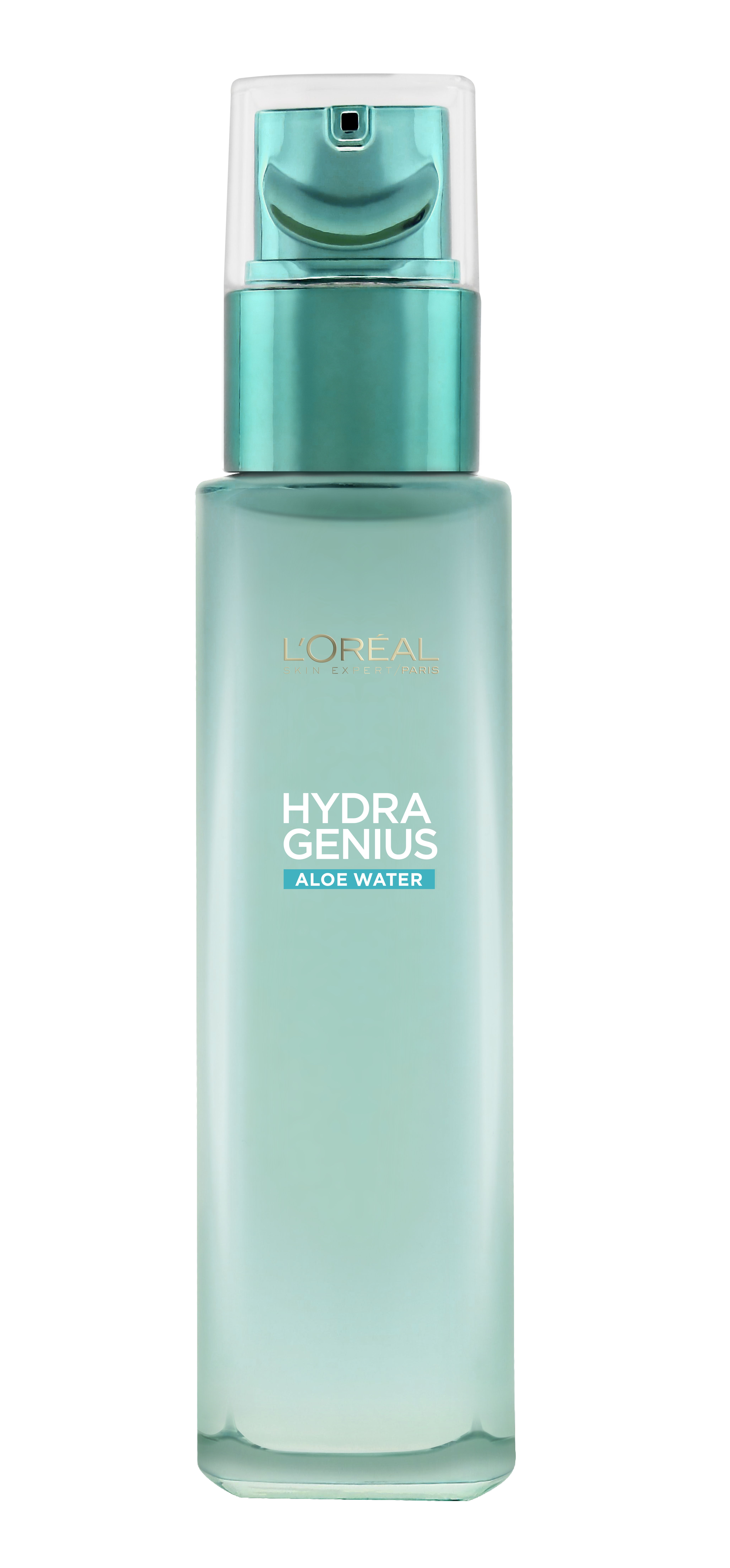 L'Oréal Skin Expert Hydra Genius Hydraterende Water - Normale tot Vette Huid -70ml- blauw, transparant
