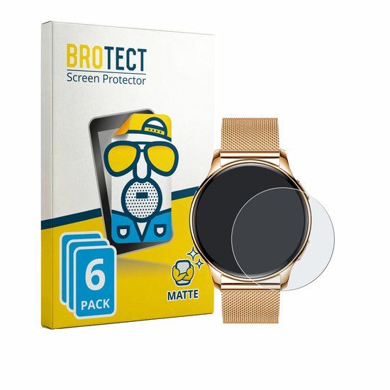 BROTECT - Screenprotector voor Siltcon Aurea SI151 - Folie Beschermfolie matte 6 Stuks