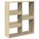 vidaXL Kamerscherm 100x33x115 cm bewerkt hout sonoma eikenkleurig