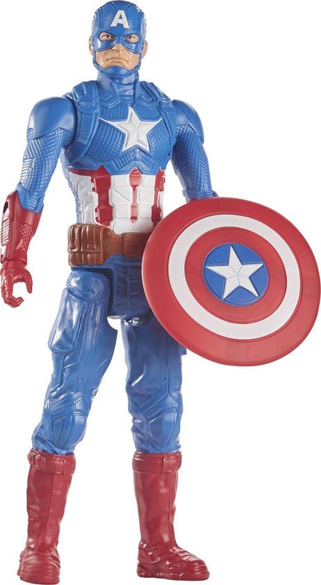 Marvel Captain America Titan Hero Speelfiguur (30cm)
