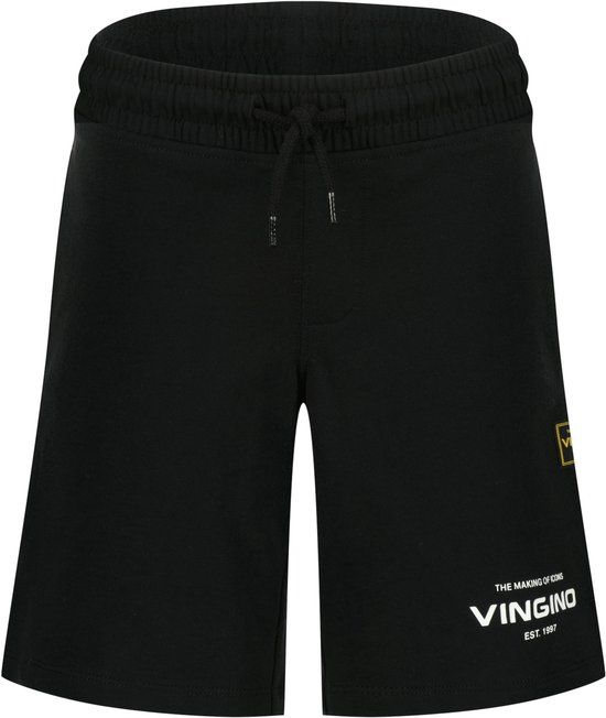 Vingino Basic-short Jongens Korte broeken 140 Deep Black