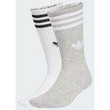 adidas Originals Chaussettes mi-mollet 3 bandes (3 paires), pointure 43-45