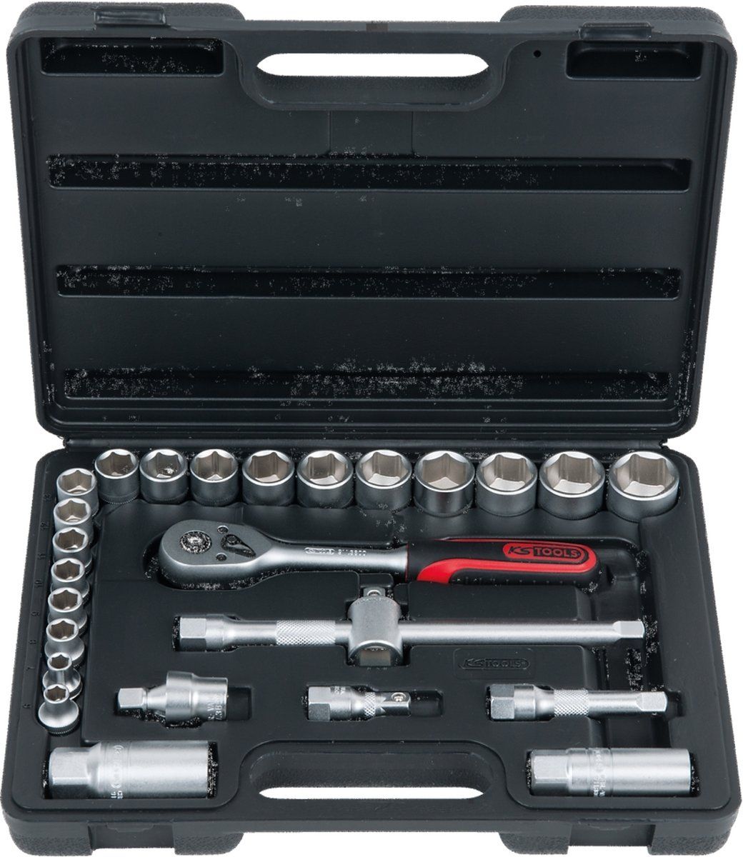 KS Tools 3/8" dopsleutelset - 26 stuks