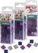 Rayher hobby materialen Rayher Mozaiek steentjes/tegeltjes - 615 stuks - paars - 1 x 1 cm - Kunststof