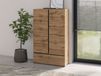 CROSSAIR Commode 2 portes 1 tiroir chêne wotan