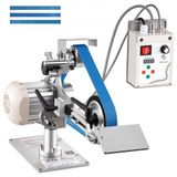 VEVOR Bandschuurmachine 550 W, bandschuurmachine met 3 schuurbanden van 762 x 25,4 mm, instelbare bandsnelheid van 200-5000 tpm met dubbele standen en een maximale bandsnelheid van 21 m/s voor metaalbewerking