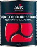 Avis aqua schoolbordenverf zwart - 500 ml.