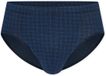 SCHIESSER Cotton Casuals slip (1-pack) - heren minislip donkerblauw geruit