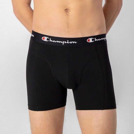 Champion Boxershorts - Heren - Maat L - Zwart - 4-Pack