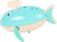 Small Foot - Badspeelgoed Houten Walvis Opwindbaar