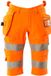 Mascot Accelerate Safe Shorts, lange met spijkerzakken 19349-711 - Hi-Vis oranje - C58