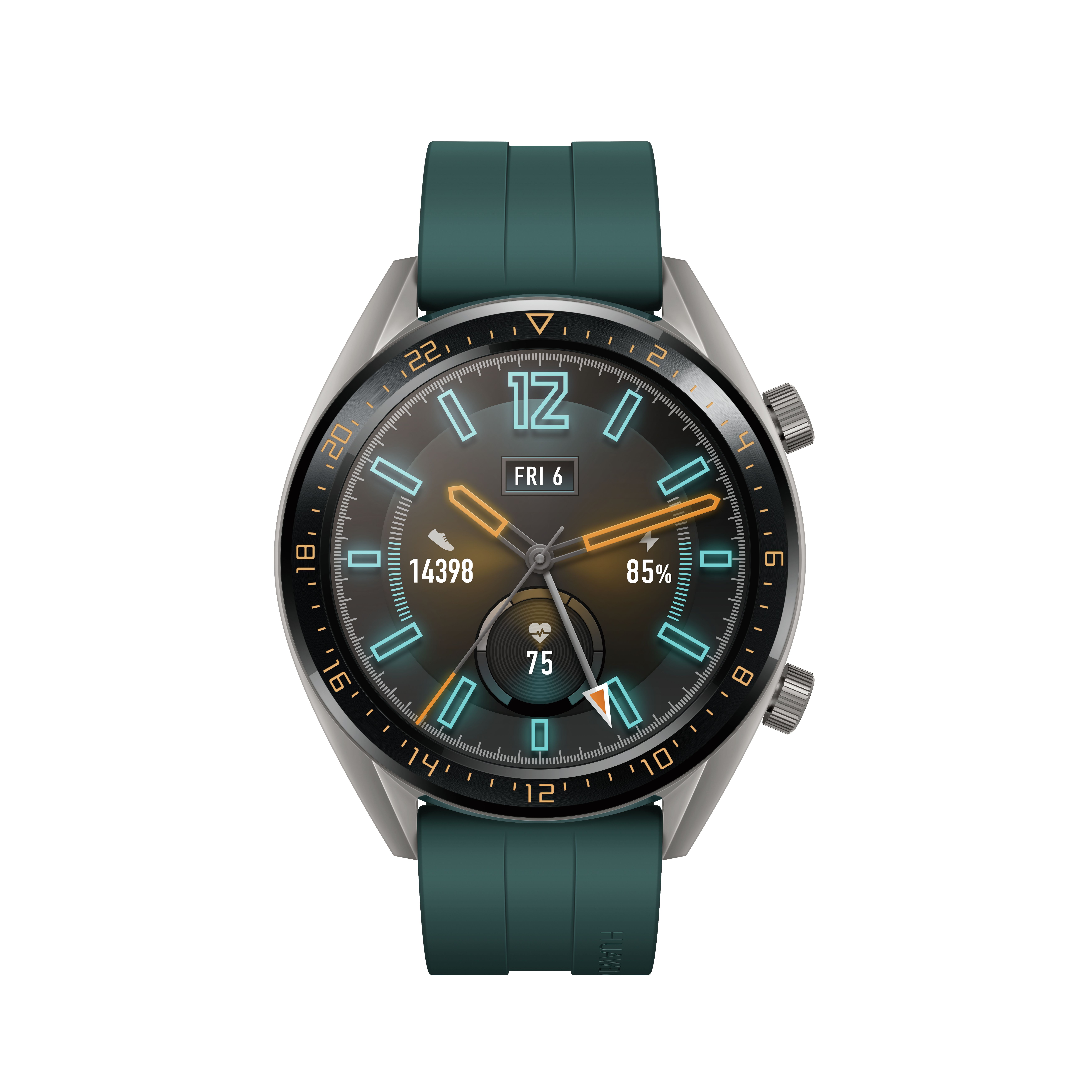 Huawei Watch GT Active Smartwatch - 46mm - Dark Green