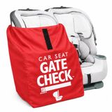JL Childress Gate Check Bag voor Autostoelen voor Pasgeboren en Boven (Rood)