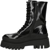 Steve Madden Dameslaarzen Coast Zwart Leer Sleehak Maat 40