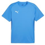 PUMA teamGOAL Jersey Heren sportshirt - Electric Blue Lemonade-PUMA White-PUMA Team Royal