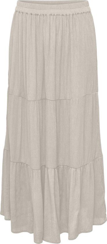 ONLY ONLMIKKA LIFE LONG SKIRT WVN NOOS Women's Skirt - Size L - Moonbeam