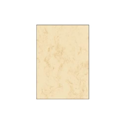 SIGEL DP907 briefpapier/marmerpapier - beige - A5 - 90 g - 100 vellen