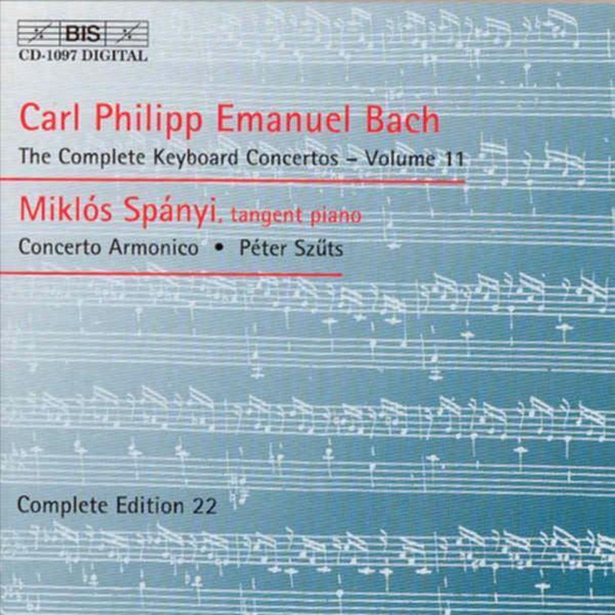 OUTHERE Bach: The Complete Keyboard Concertos Vol 11 / Spanyi, Sz¿tz et al