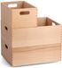 Zeller Beuken en Kist Large Present - Hout - Stapelbaar