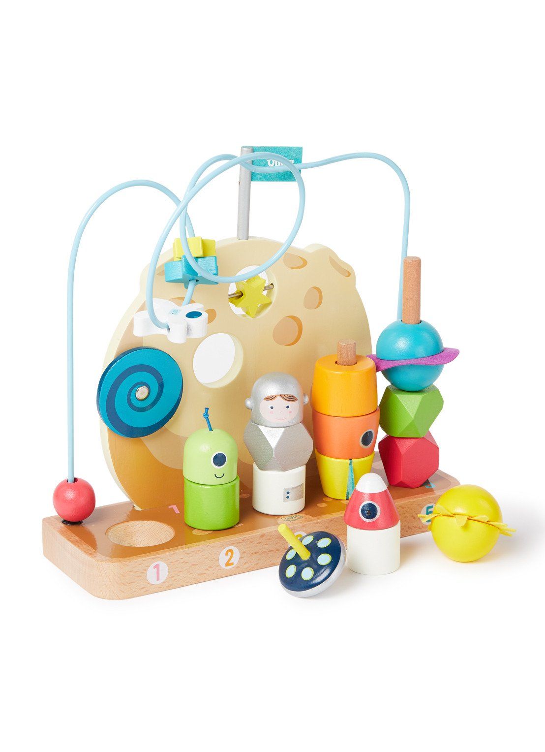 Vilac Leren Tellen met de Melkweg - Hout - Geel