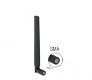 Delock 5G antenne - omnidirectioneel - SMA (m) - -3,3-1,3 dBi / zwart