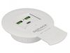 DeLOCK 64065 Chargeur USB-C 87W avec PD et Quick Charge 3.0, Blanc