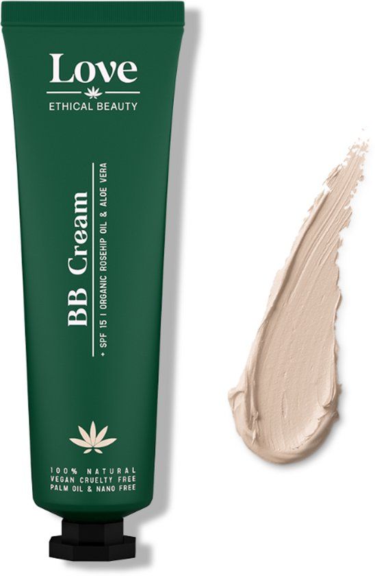 Love Ethical Beauty Natural BB Cream SPF 15 Porselein 30 ml
